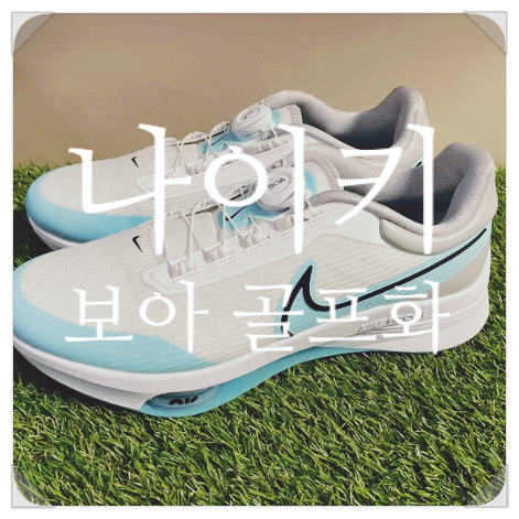 나이키 여성, 남성 모두 착용가능한 실용적인 보아 골프화 추천!!(에어 줌 인피니티 투어 넥....