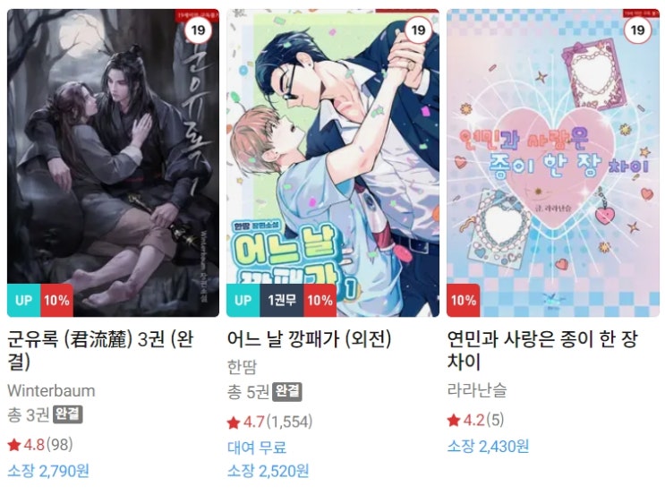 BL소설 신간) 24년 5월 20일 신간 BL소설 신간) 24년 5월 20일 신간