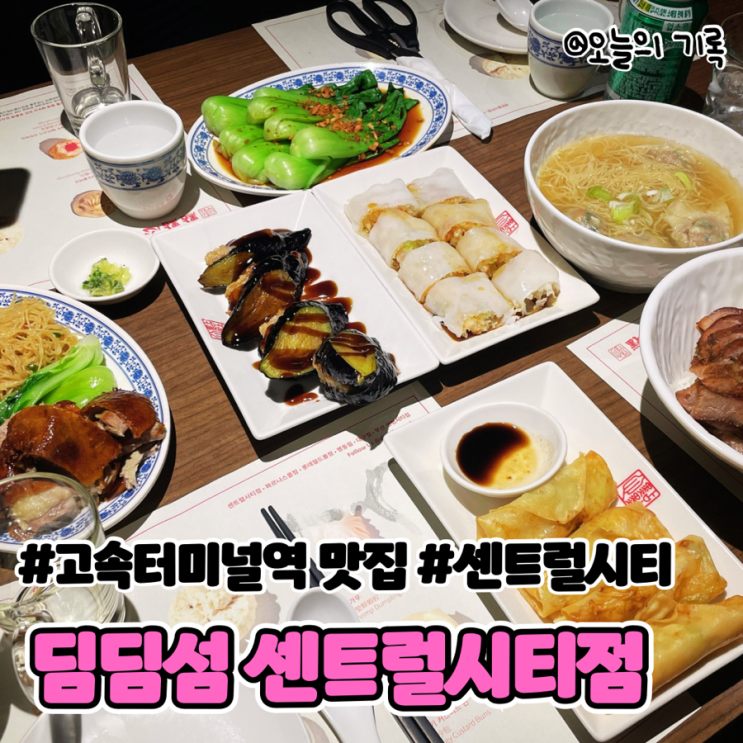  [반포, 고터] 센트럴시티 맛집, 크리스피 창펀이 맛있는 딤딤섬