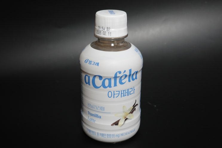  빙그레 아카페라 커피 바닐라라떼 Vanilla Latte 무더운 여름에 한잔