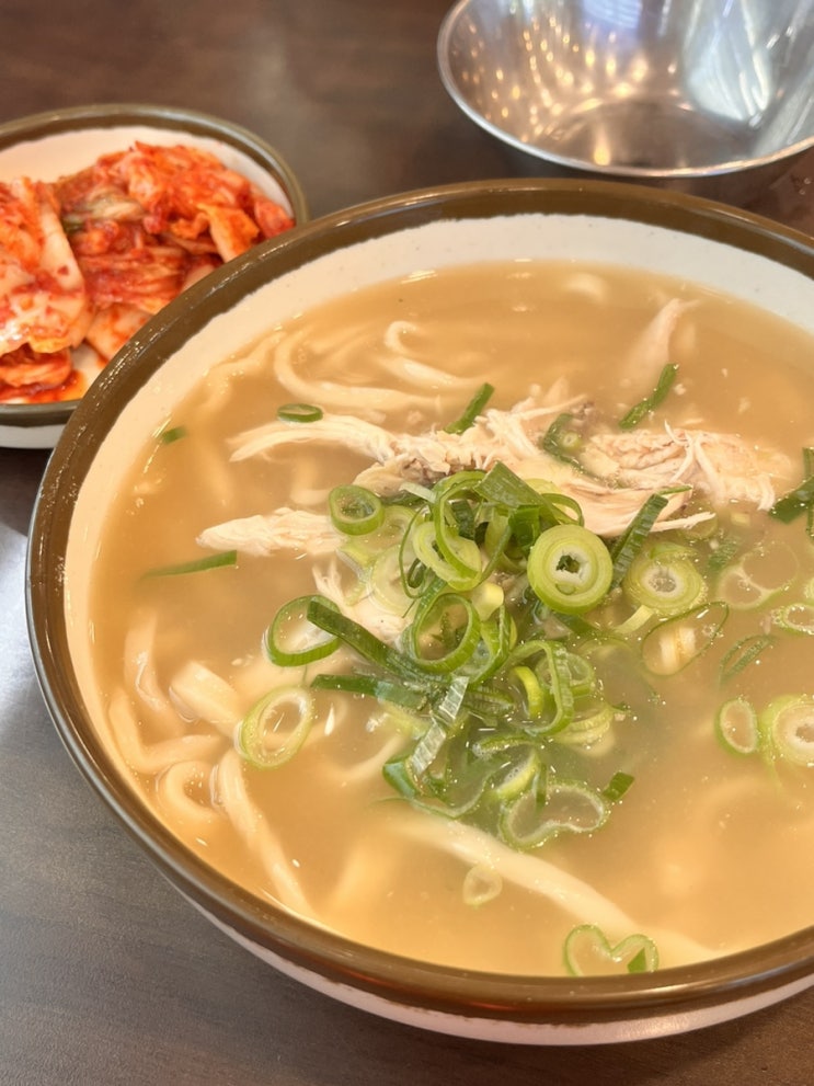  [고양 일산] 바지락 닭칼국수 맛집 일산칼국수본점
