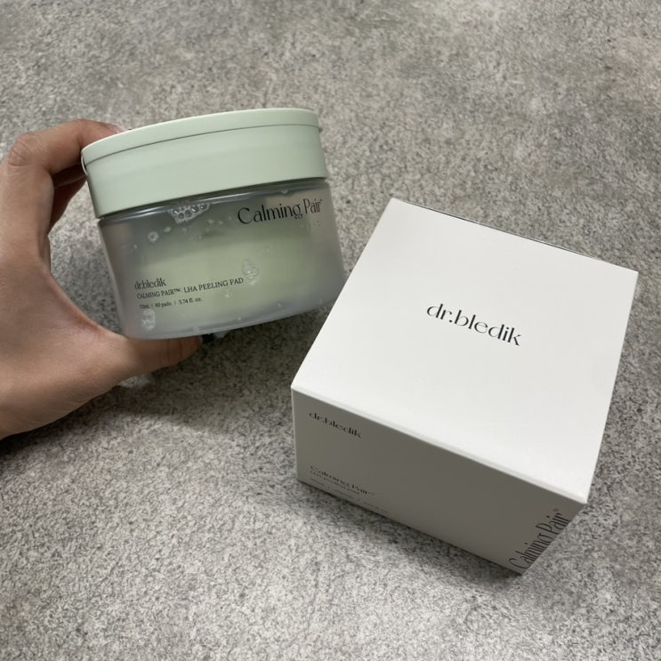  나비존모공 잡는 닥터블레딕 카밍페어 라하 필링패드 써봤어요