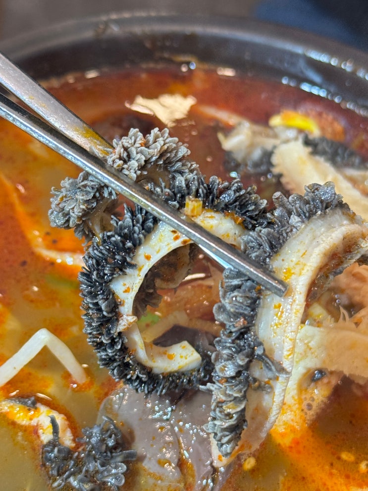  광주24시식당 소양 선지 해장국 맛집 상무지구 미풍해장국