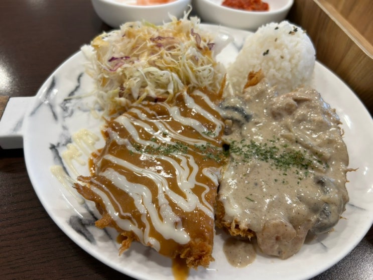  동탄 레이크꼬모 맛집 도장깨기 <돈까스 브로스> 점심 혼밥!