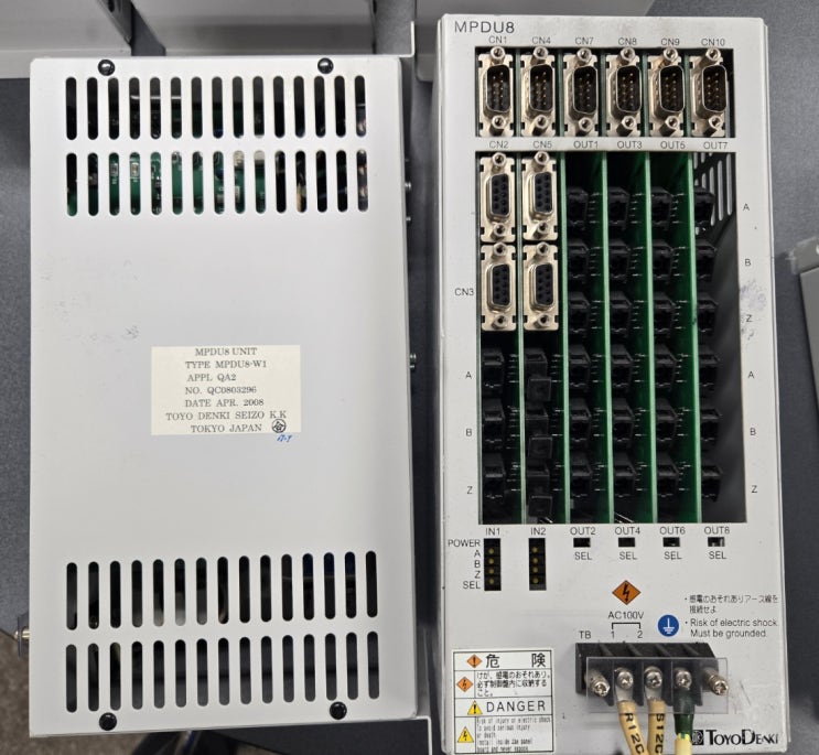  TOYODENKI MPDU8-W1 APPL. QA2