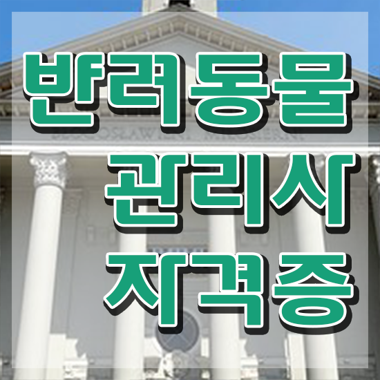  반려견 무료 학원 , 반려동물관리사 자격증 취득한 정보 알려드립니다