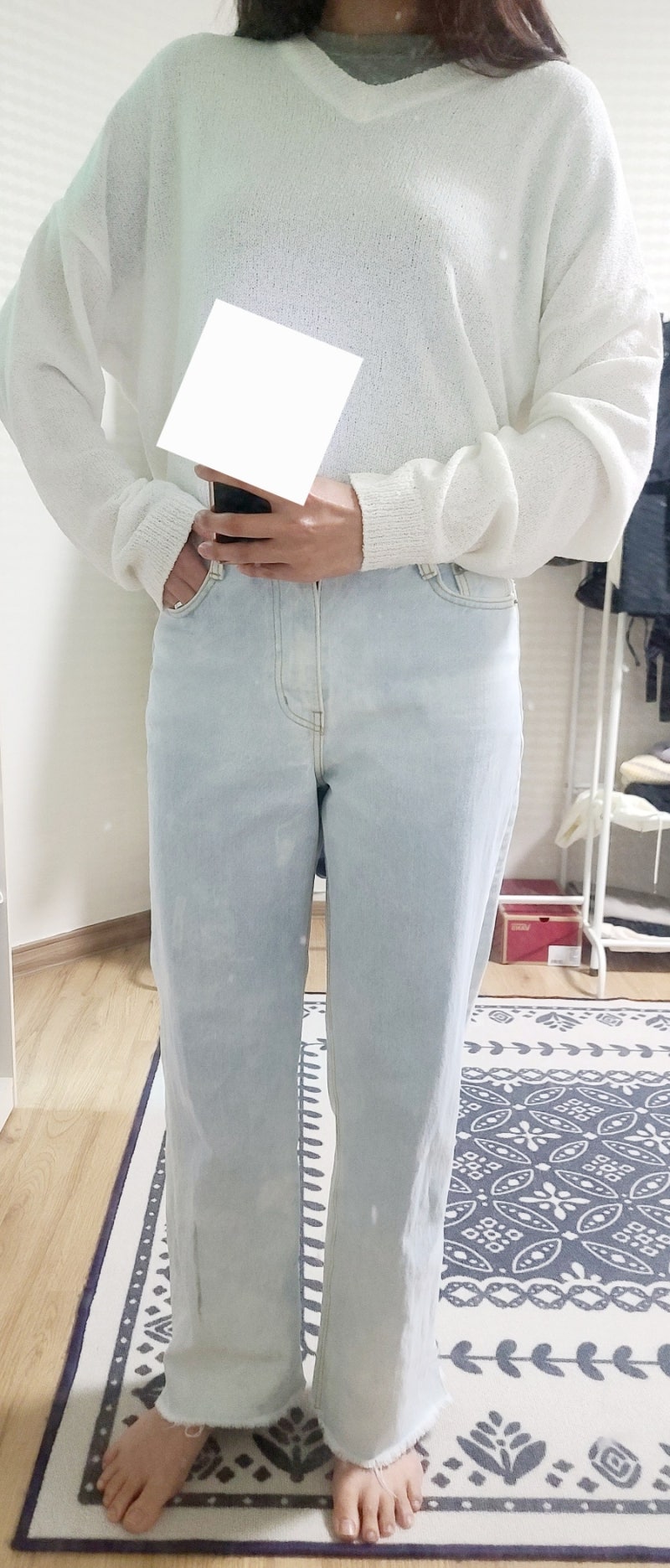 안입는 청바지 락스로 리폼하기(청바지물빼기, 타이다이리폼하기)
