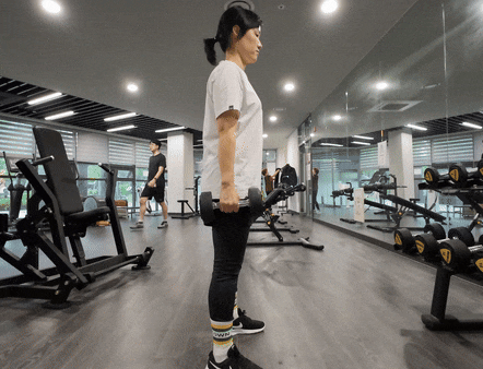  허벅지 살빼는 운동 여자 덤벨 스쿼트 하체 다리 운동