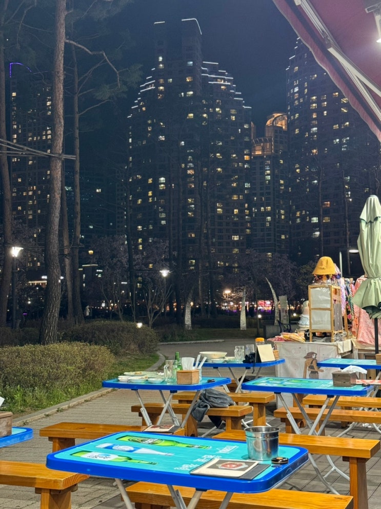  수원 광교호수공원 만선호프 야장이 매력적인 노가리 술집