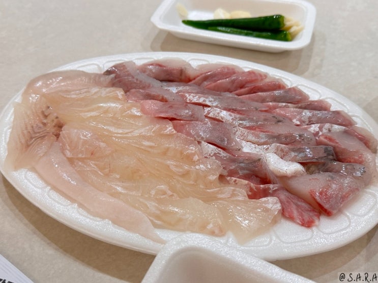  강릉 회포장 추천 맛집 강릉중앙시장횟집 한신회센터 주차장 광어 숭어 물회 포장