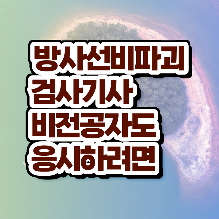  방사선비파괴검사기사 응시조건 독학으로 5개월 만에 완료한 과정