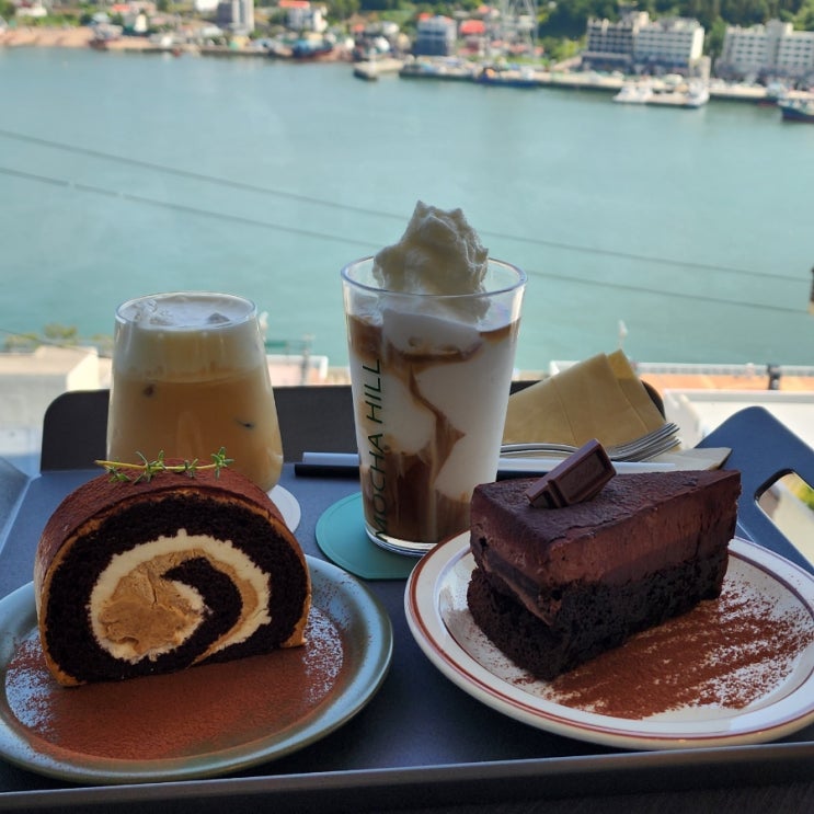  여수 오션뷰 카페 카페모카힐