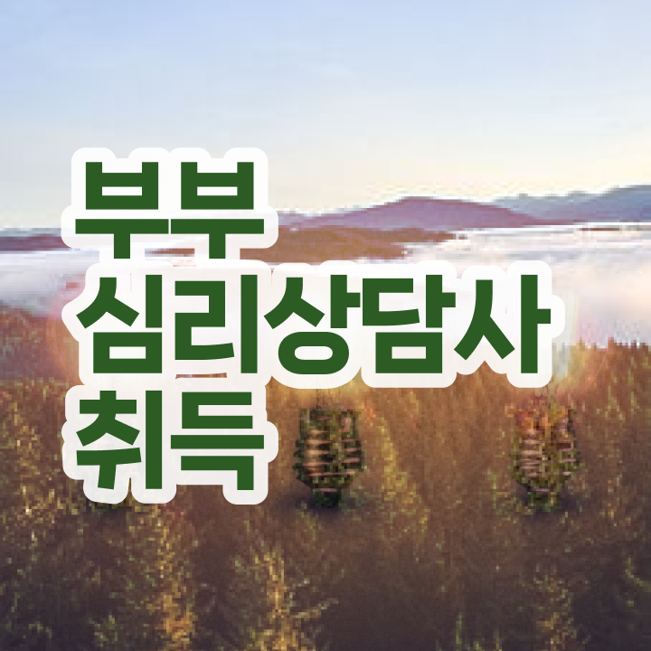  부부심리상담사1급자격증학원추천 , 부부심리상담사 자격증 학습 최신정보 공유