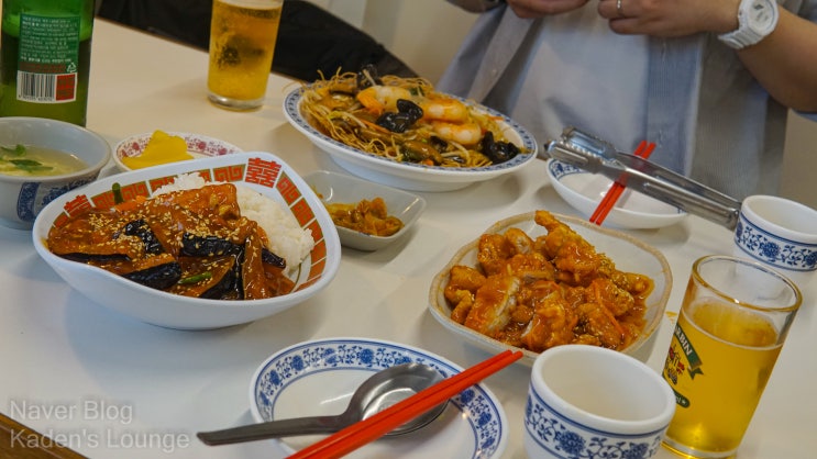  홍대 연남동 중식 맛집 월량관 재방문기 / 어향가지덮밥 꿔바로우 월량면