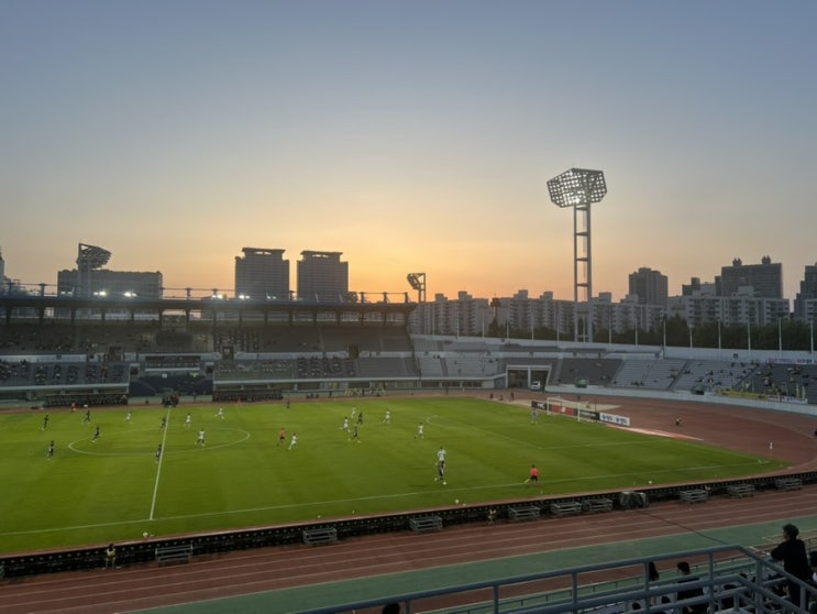 24.05.18 <b>서울이랜드</b>FC vs 전남FC 축구 관람기 (아들과의... 