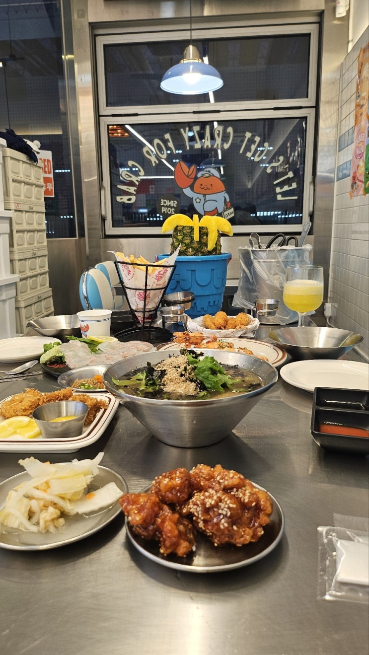 매장도 이쁜 강원도 양양대게맛집 놀자대게!