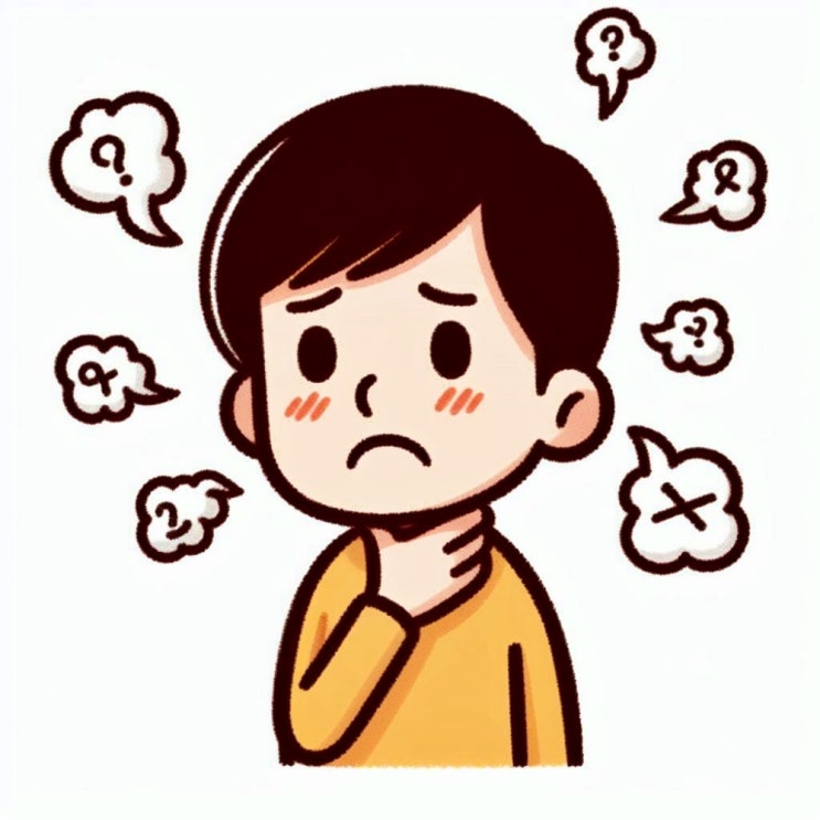  목에 뭐가 있거나 걸린 것 같은 느낌 이물감 증상 원인 및 관리하는 법