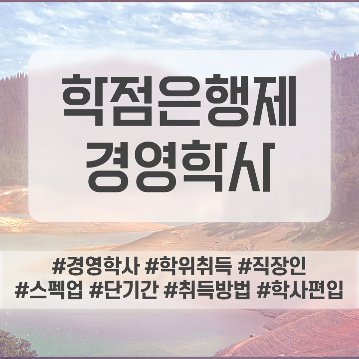  , 경영학 자격증 온라인 과정 100%로 손쉽게 끝낼수 있었던 후기