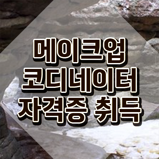  메이크업 아티스트 자격증 , 메이크업코디네이터 자격증 온라인으로 쉽게 준비한 과정 필수 정보