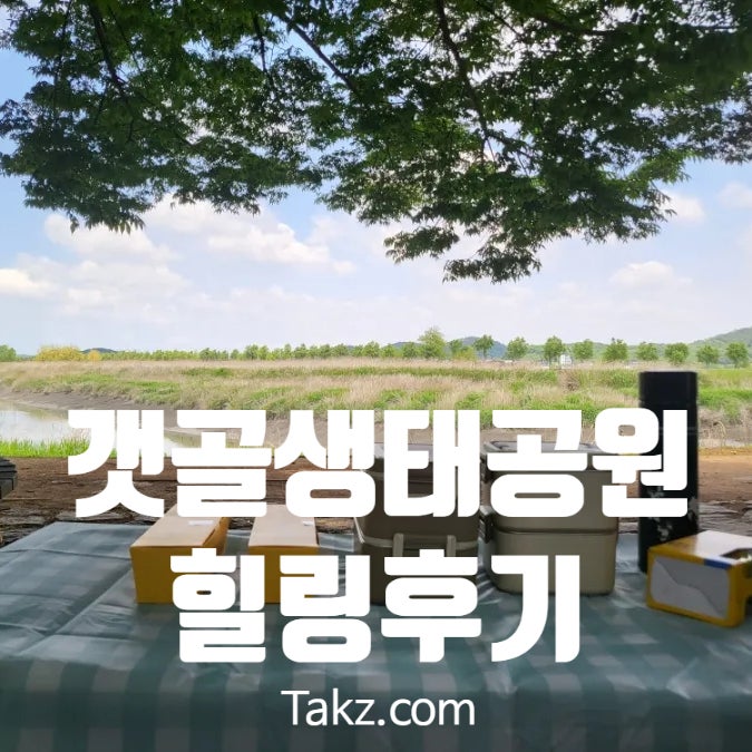  시흥 갯골생태공원 텐트 치고 힐링 후기