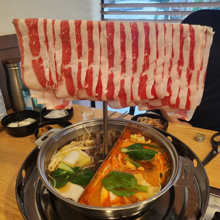  부여/부여읍ㅣ신사우물갈비_매운 샤브샤브