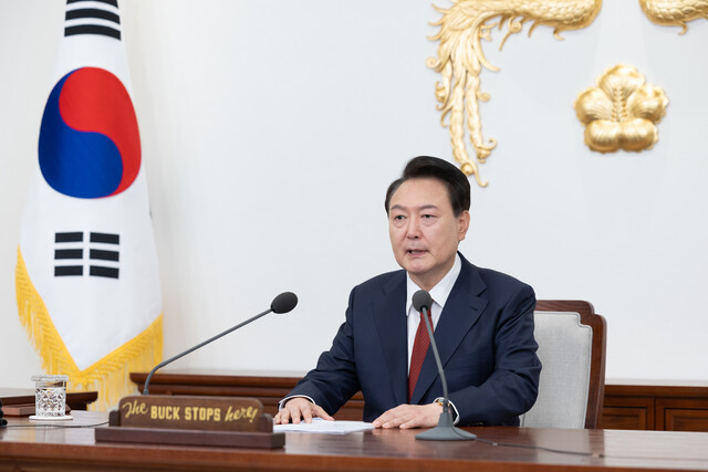 尹 대통령, ‘<b>채상병 특검법</b>’에 <b>거부권</b> 행사