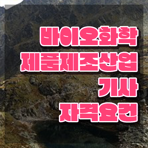  바이오화학제품제조산업기사 합격률 바이오화학제품제조산업기사 시험자격 학점은행제로 1학기 만에 성공한 후기