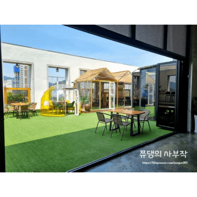  밤낮없이 분위기 좋은 남양주 진접카페 966 루프탑
