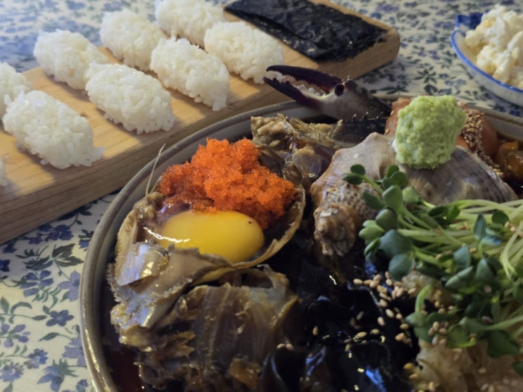  선릉역 조용한 술집 쇼유식당 해산물모듬장 솔직후기 (회식장소)