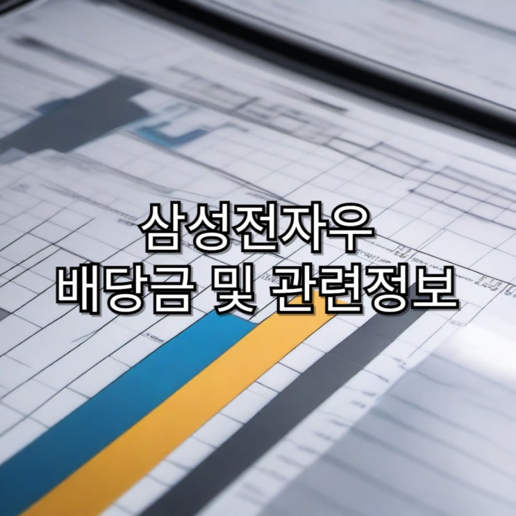  삼성전자우 배당금 관련 정보 및 향후 투자 정보