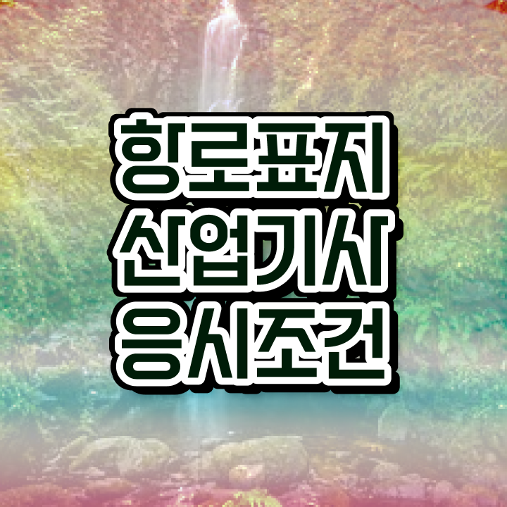  항로표지산업기사 2024 필기 항로표지산업기사 취득자격 인강만 듣고 간단하게 끝낸 과정
