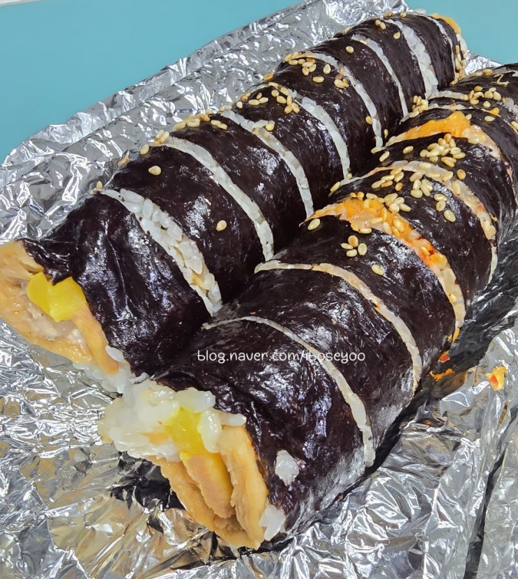  부산 광안리 맛집 생활의 달인 광안시장 박고지 김밥 맛 비교
