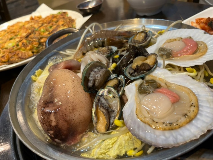  저의 최애 칼국수 맛집 궁동 해물칼국수 맛집 최지성의 해물칼국수 방문 후기