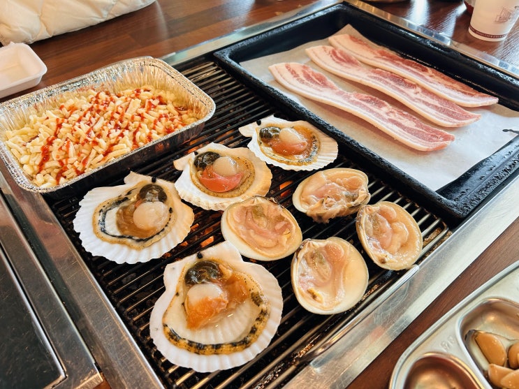  속초 조개구이 맛집 조개구이 무한리필 추천 속초조개마을