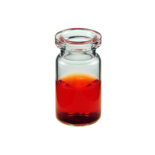  [유리초자] 5 ml 투명 크림프 바이알 (평바닥) 5 ml Clear Crimp Vial (Flat Base)