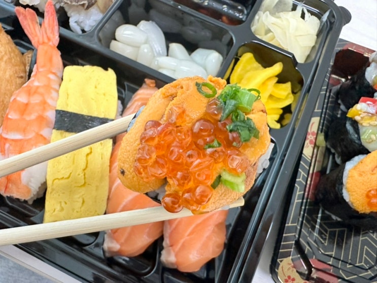  광양 중마동 초밥 맛집 - 한산도 (포장)