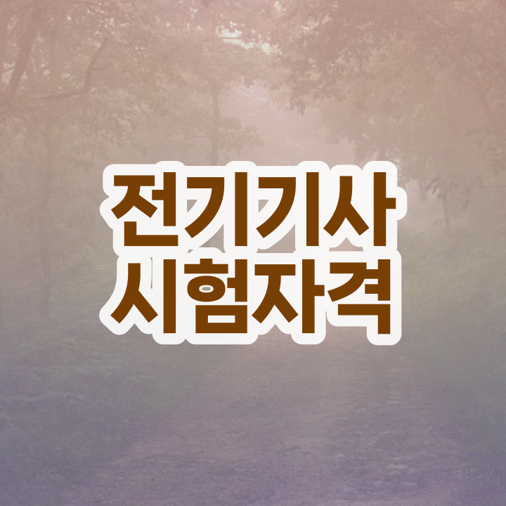  전기기사 필기 과목 전기기사 응시조건 독학으로 15주 동안 준비한 방법