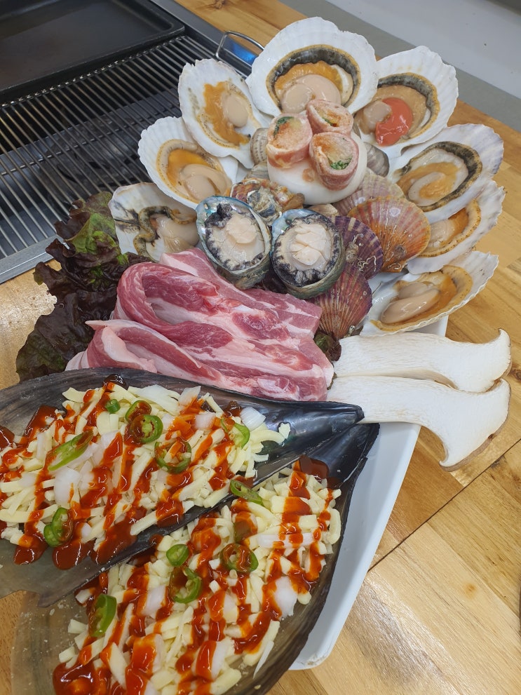  [정동진] 탑스텐호텔 근처 맛집으로 발견한  고기랑조개랑