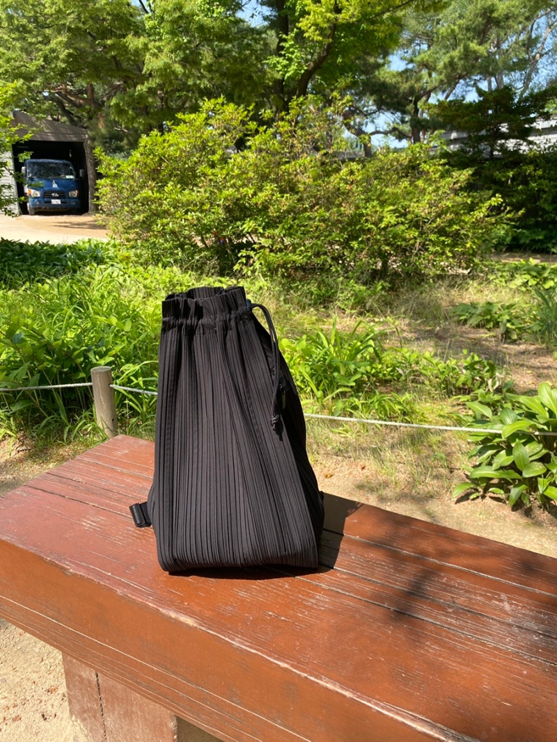 플리츠플리즈 백팩/이세이미야케/Pleats Knapsack/내돈내산후기