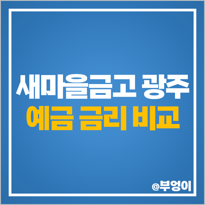 광주 MG 새마을금고 특판 정기예금 금리 비교 예금 추천 광주 MG 새마을금고 특판 정기예금 금리 비교 예금 추천