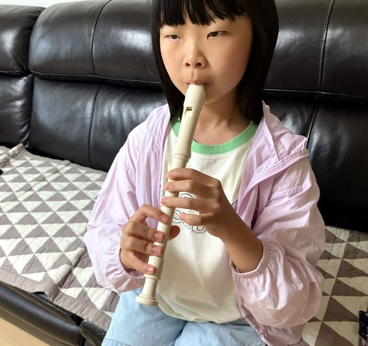 초등 리코더 운지법 높은 레 미 잡기 삑사리 안나는 팁