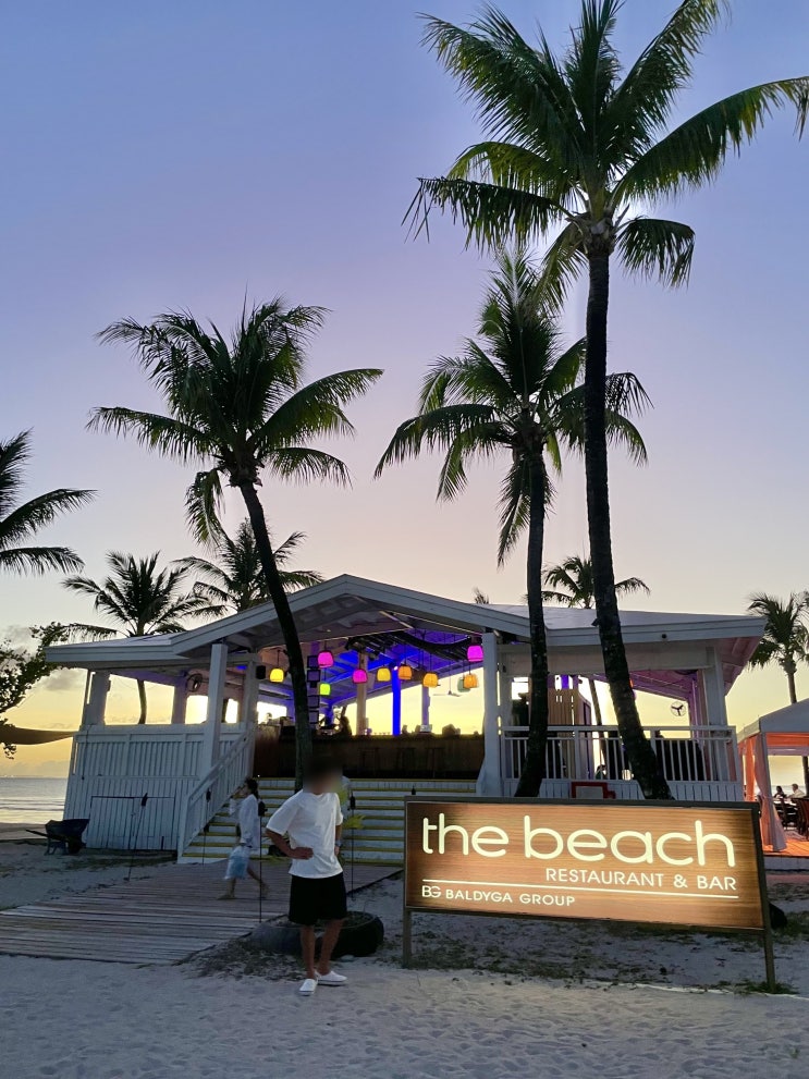  코로나리타가 맛있는 괌 선셋 맛집 : 괌 더비치 바(The Beach Bar), 투몬비치 칵테일바 : 타부 티키 바(TABU TIKI BAR)