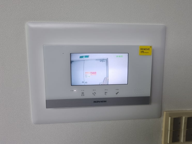  인천 서구 검암동 서해그랑블아파트 경동 비디오폰 SDP-310 교체