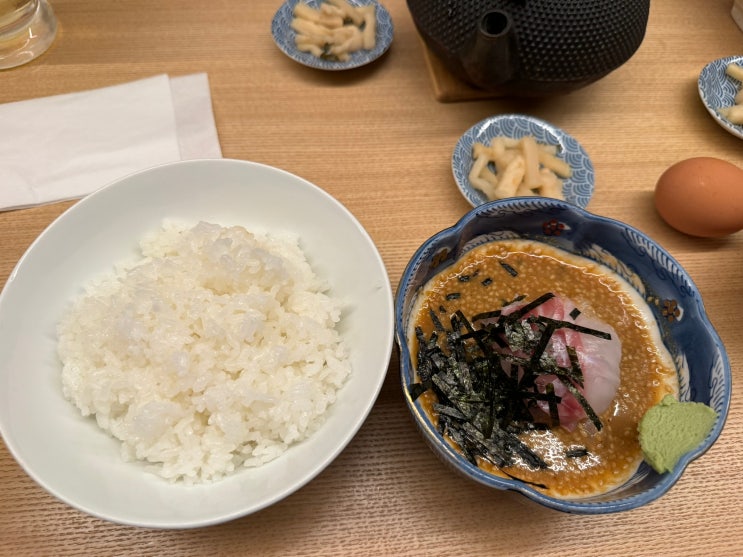  후쿠오카 예약가능 맛집 이나바쵸잇케이 타이차츠케