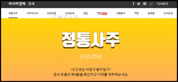  정확한 무료 사주 풀이, 클릭! TOP 7 사이트 소개