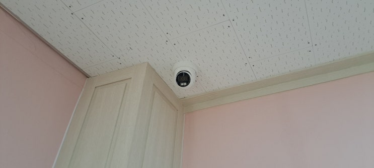  부산 장전중학교 학부모상담실 CCTV 및 경광등 설치 공사