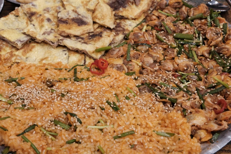  경주보문맛집 올바릇식당 꼬막 육전 대판 맛있어요.