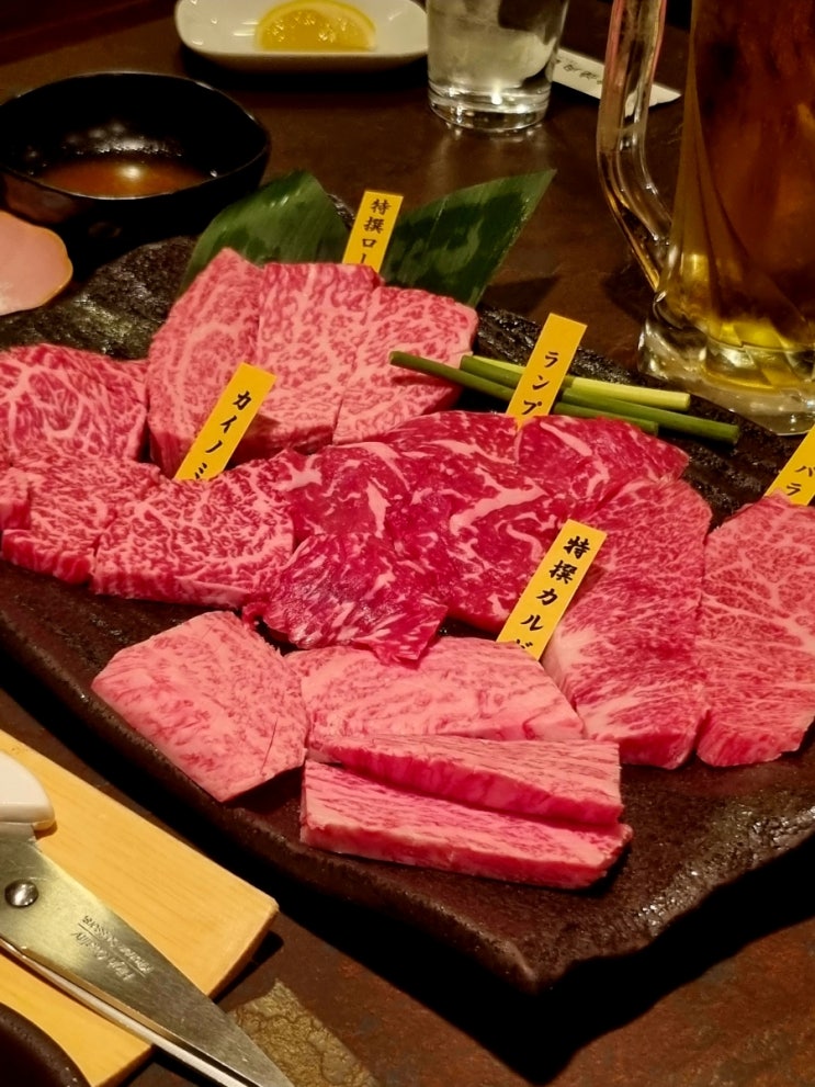  오사카 도톤보리 와규 맛집 이타마에 야키니쿠 이치마사