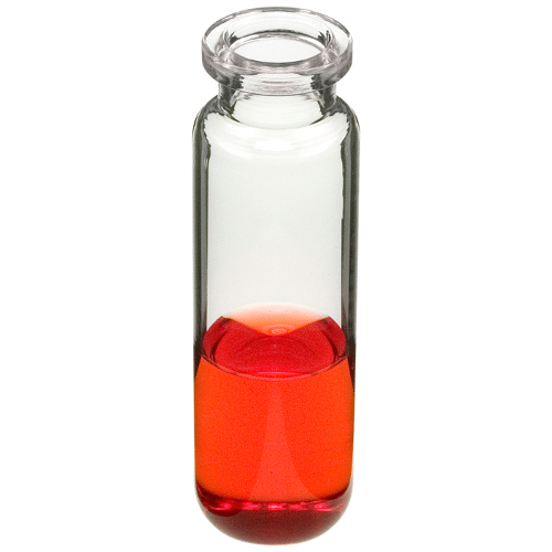  [유리초자] 20 ml 투명 크림프 바이알 (둥근 바닥) 20 ml Clear Crimp Vial (Rounded Base)
