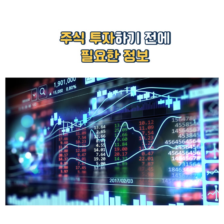  주식 투자를 하기 전에 필요한 정보
